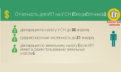 Отчетность на УСН без работников